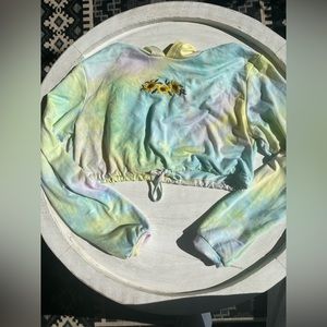 Brand: Zaful    Size :L     Color :tie dye pastel colors pick blue etc